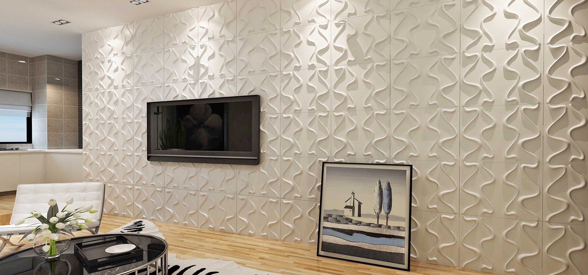 3D wall panels