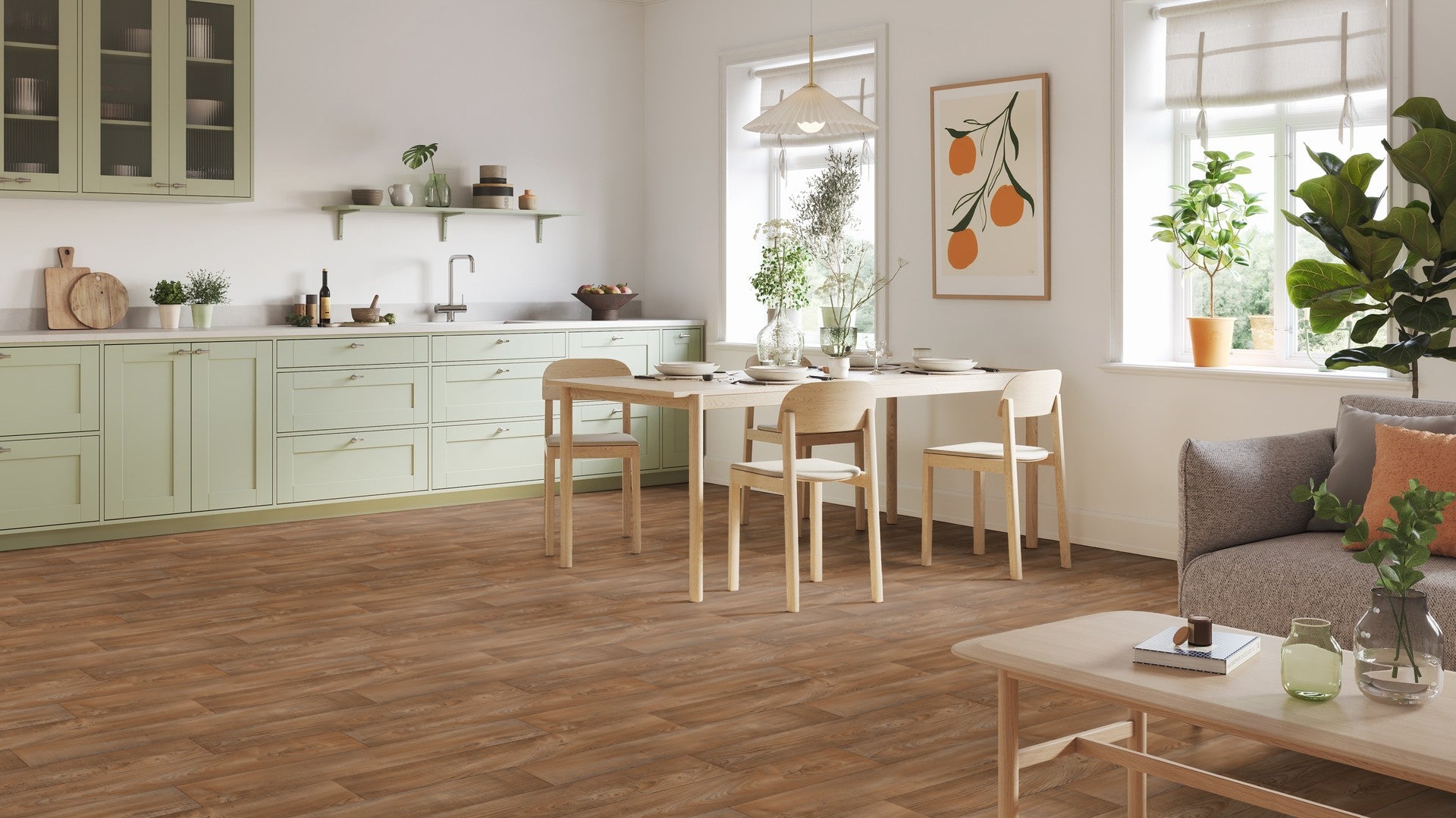 VINYL FLOORING - ICONIK 260 - Old Meleze BROWN - TVF - 27123065