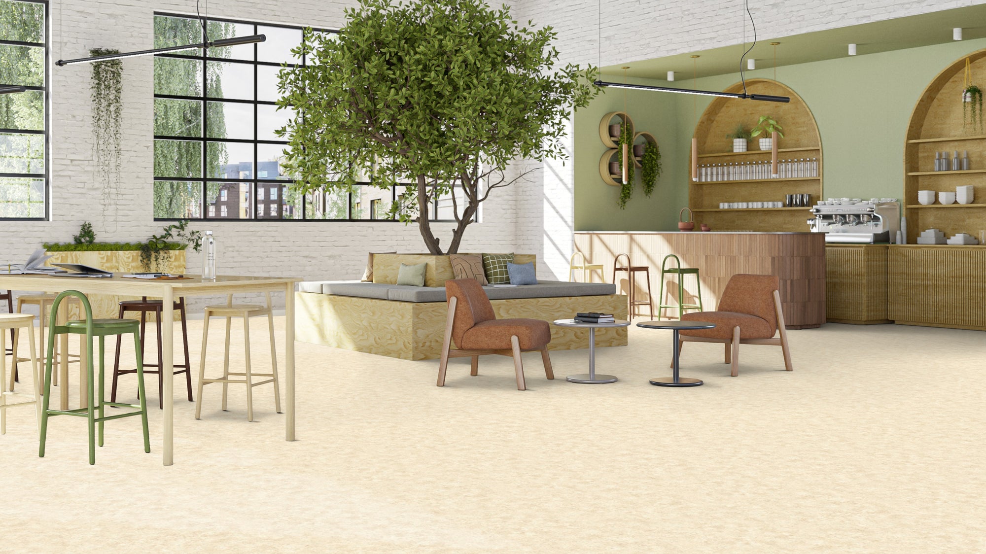 VINYL FLOORING - ICONIK 280Tex - Catera GREGE - TVF 5589002