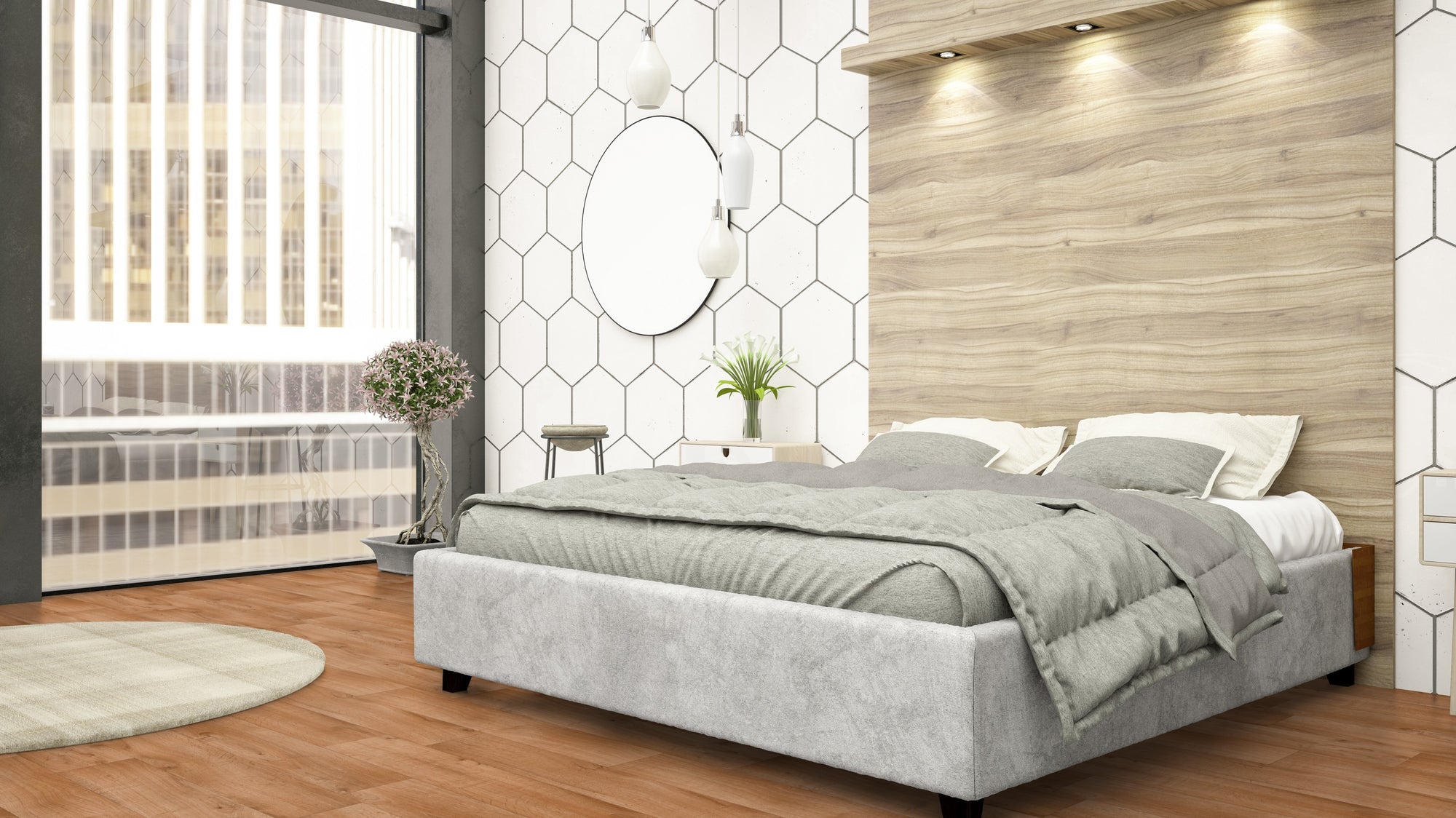 VINYL FLOORING - ICONIK 450 - Arcadia MIDDLE BEIGE - TVF - 5203048