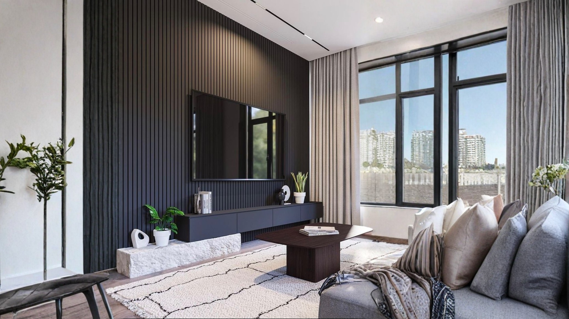 WPC WALL PANEL - Black