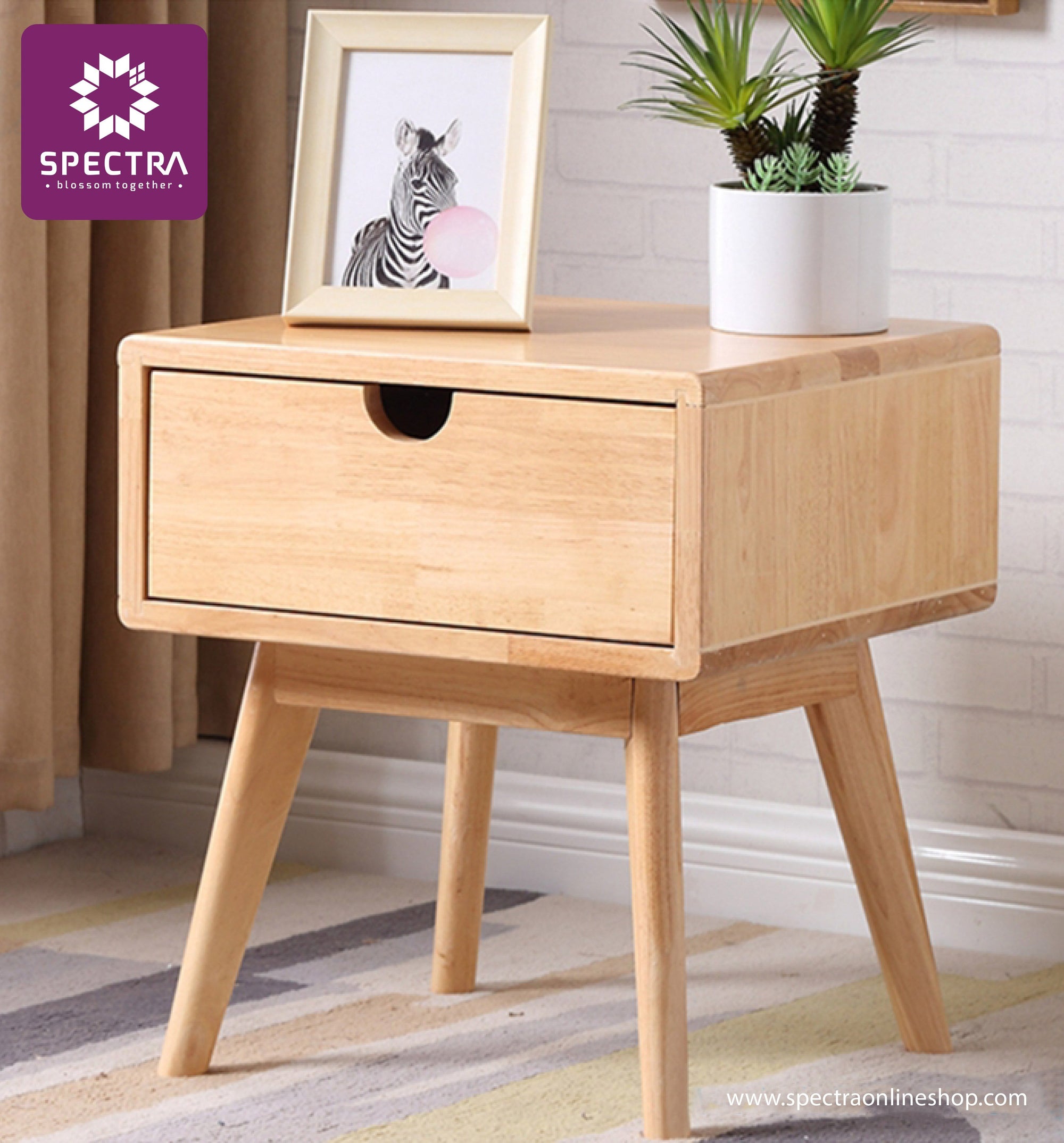 Spectra Bed-Side Table 104 Bedroom