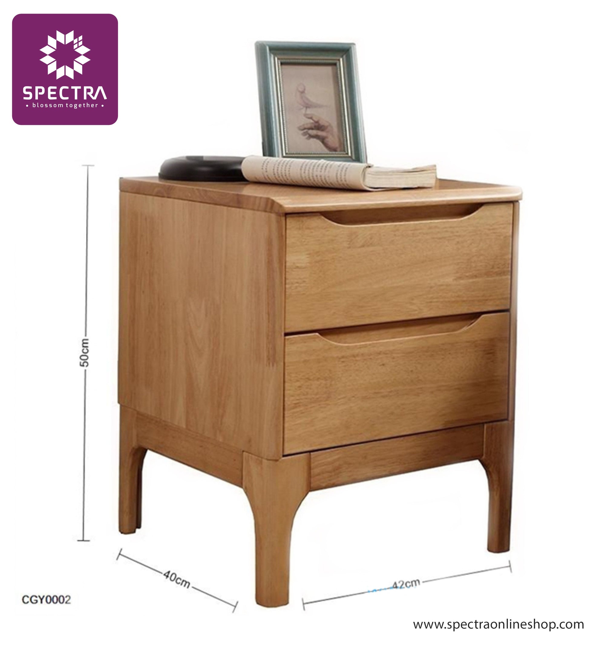 Spectra Bed-Side Table 108 Bedroom