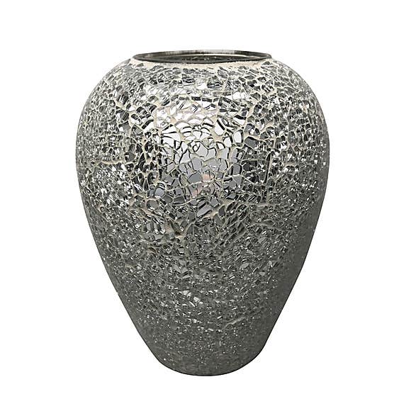 Spectra Ornaments Glass Mosaic Vase Sor-2020071005