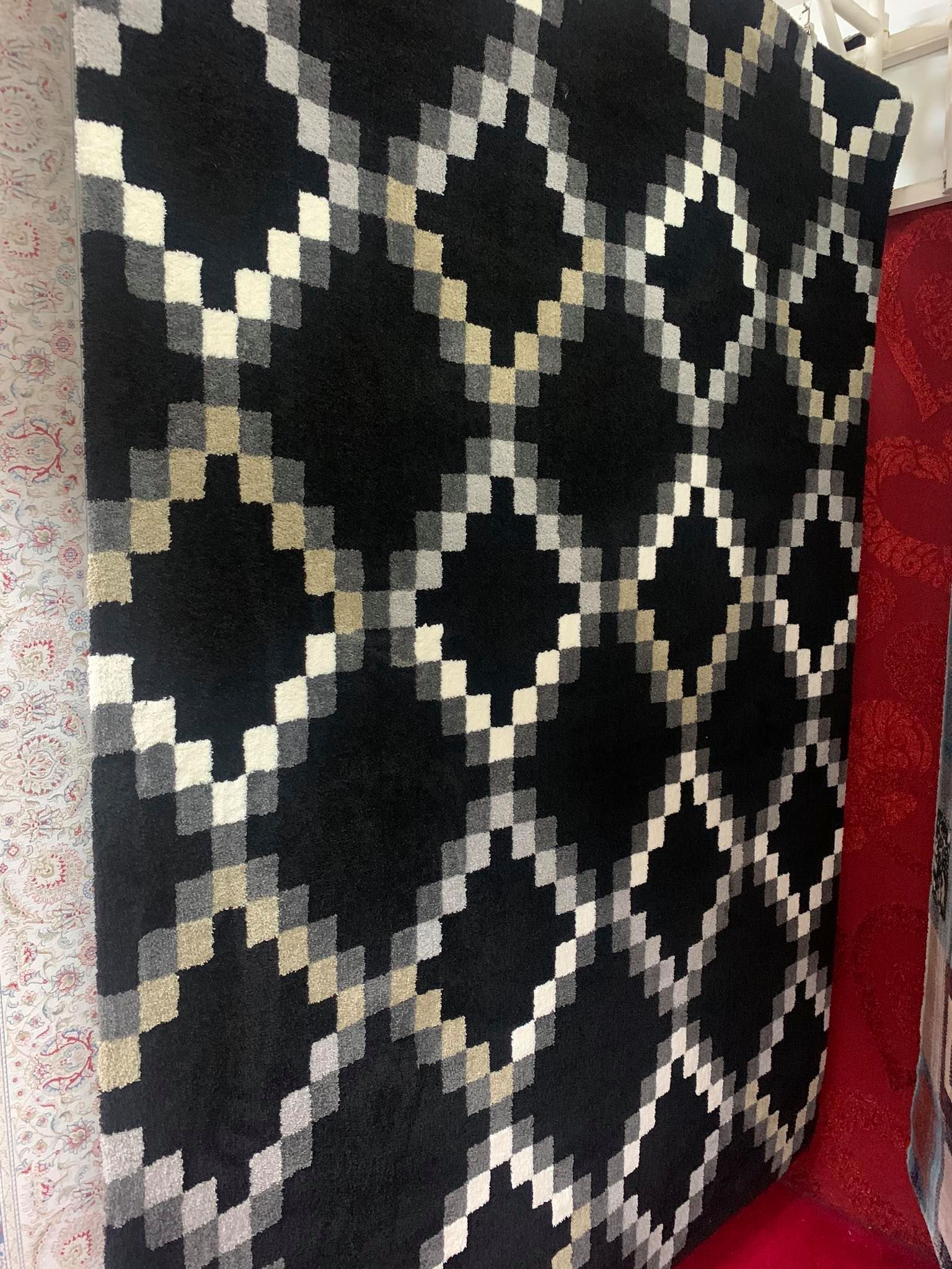 Area Rugs - Bonita Black Blue