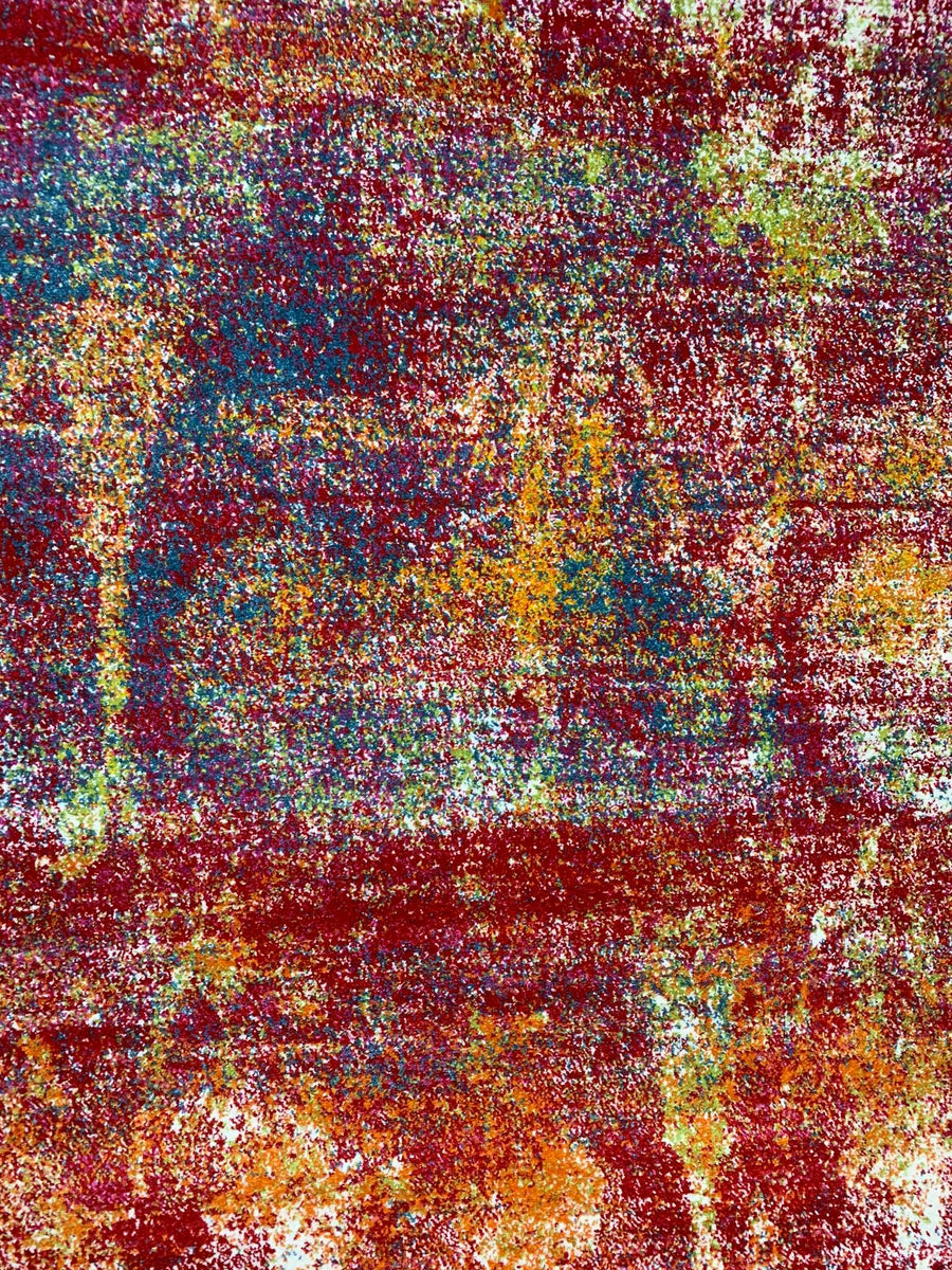 Area Rugs - Bonita Blue/ B Red