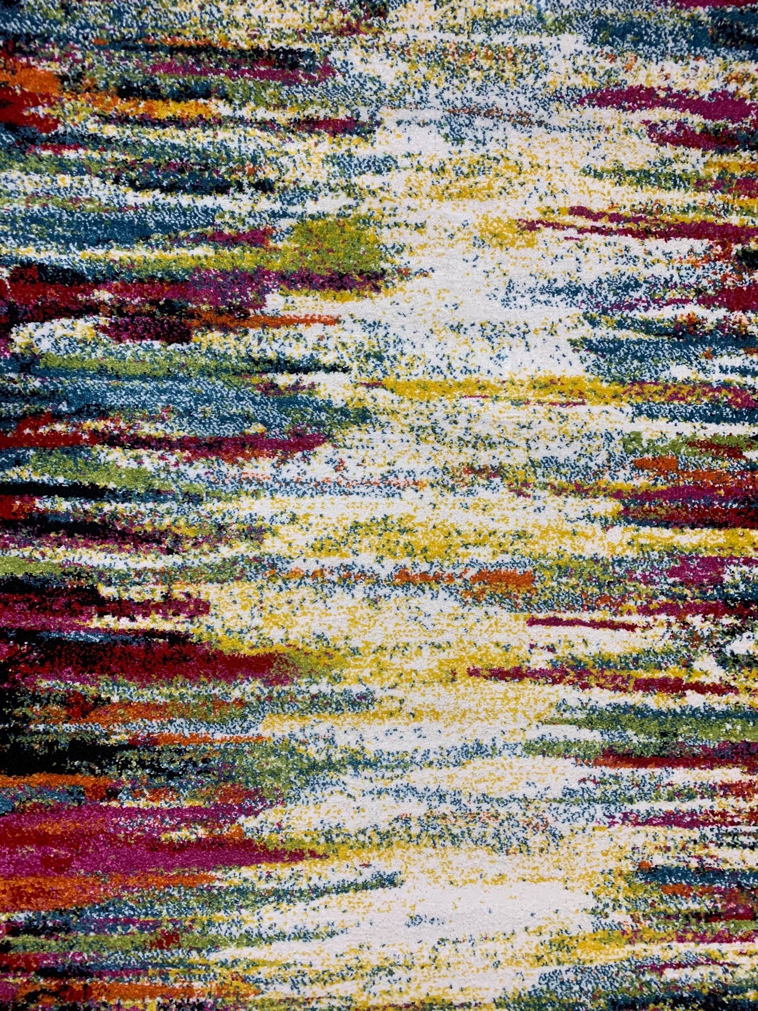 Area Rugs - Bonita White / Violet