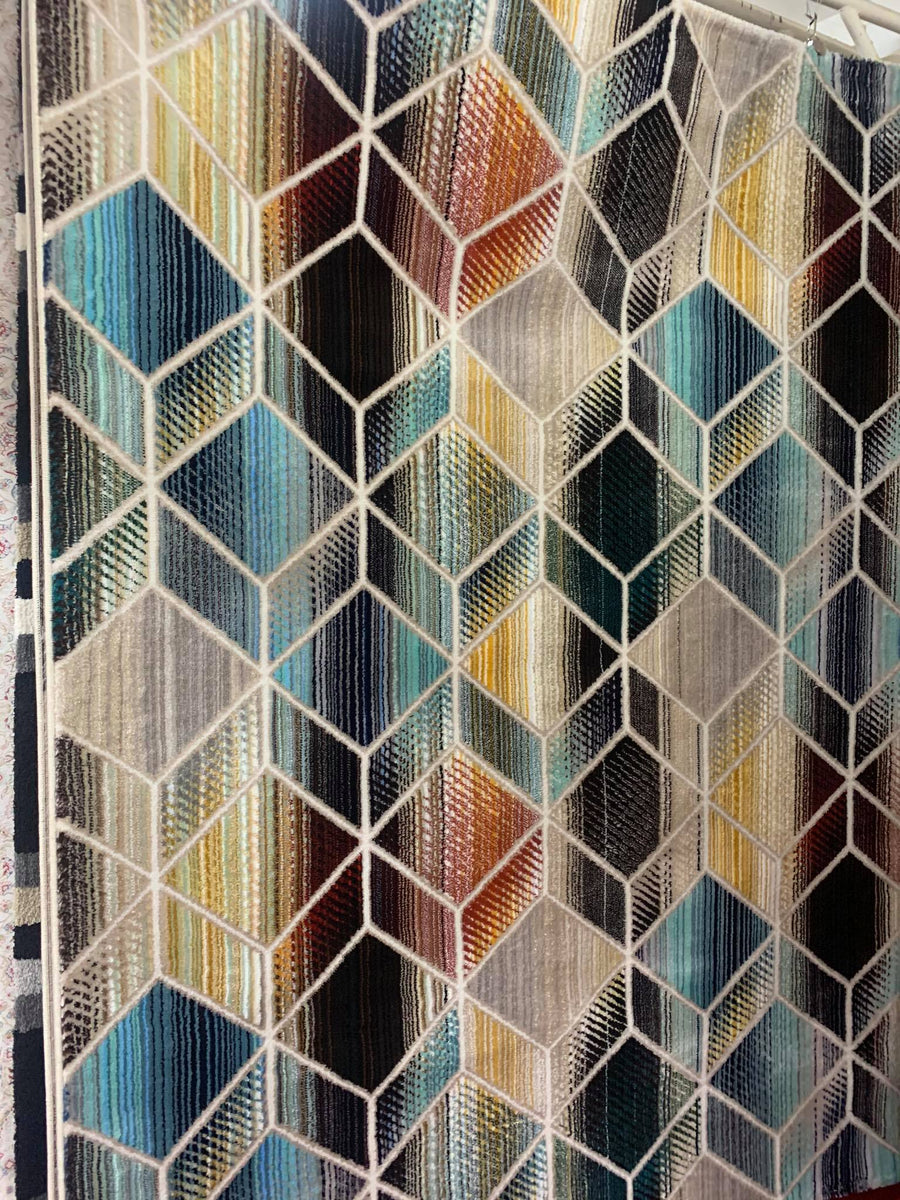 Area Rug- Essenza 48695/690 (120 Cm Round) Rugs