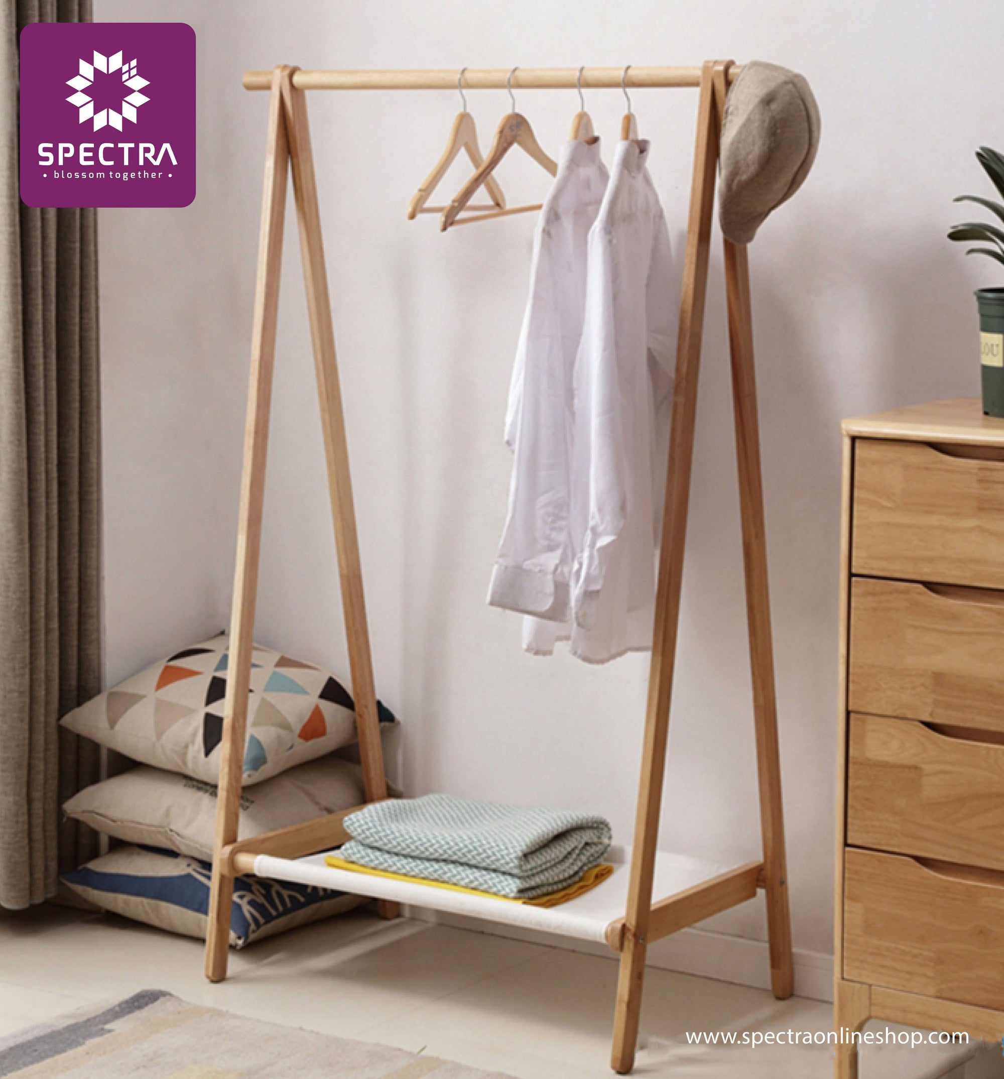 Spectra Clothes Rail 101 Bedroom