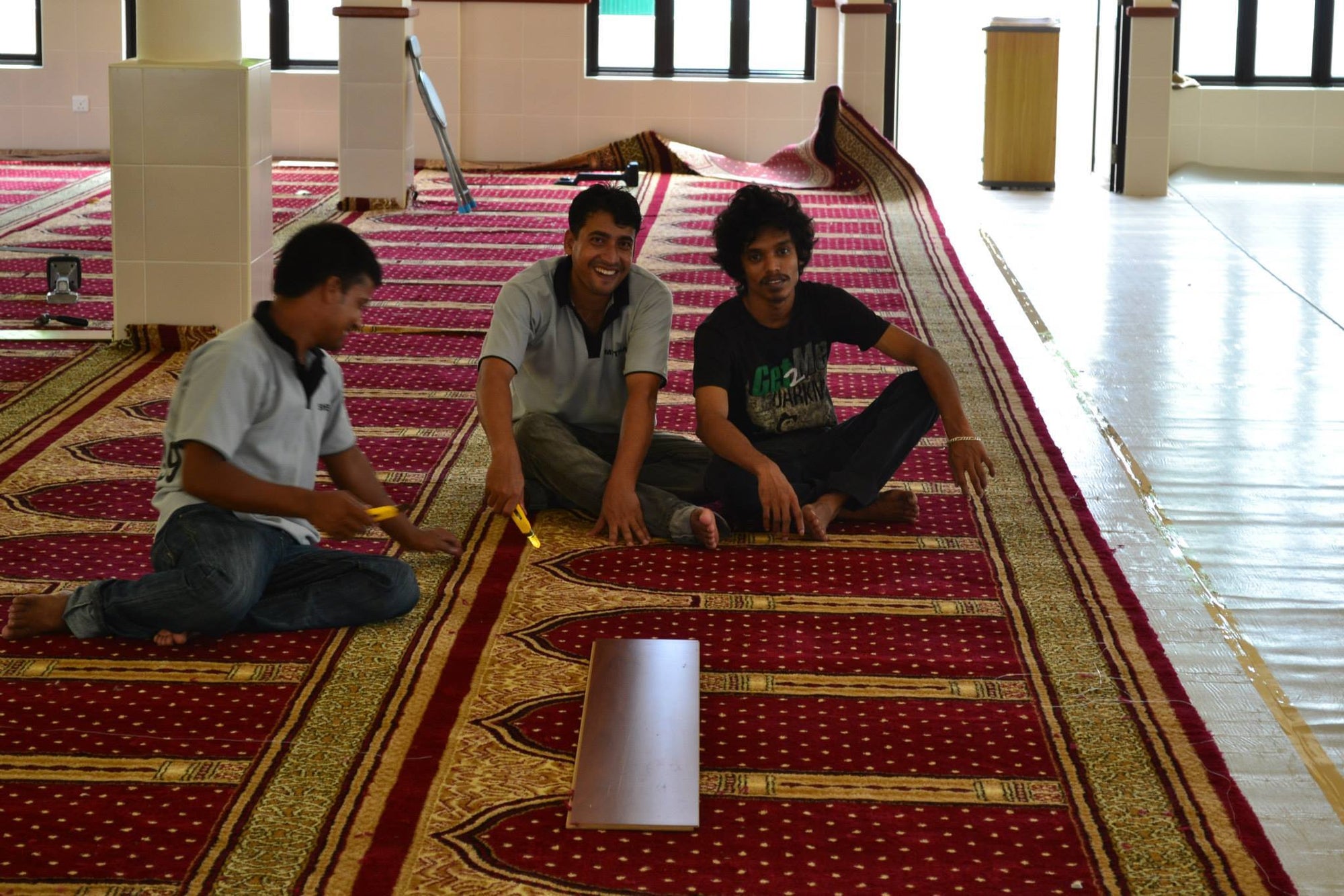 Mosque Carpet - Al-Sor-Sherwan- Red2019 Broadloom Carpets