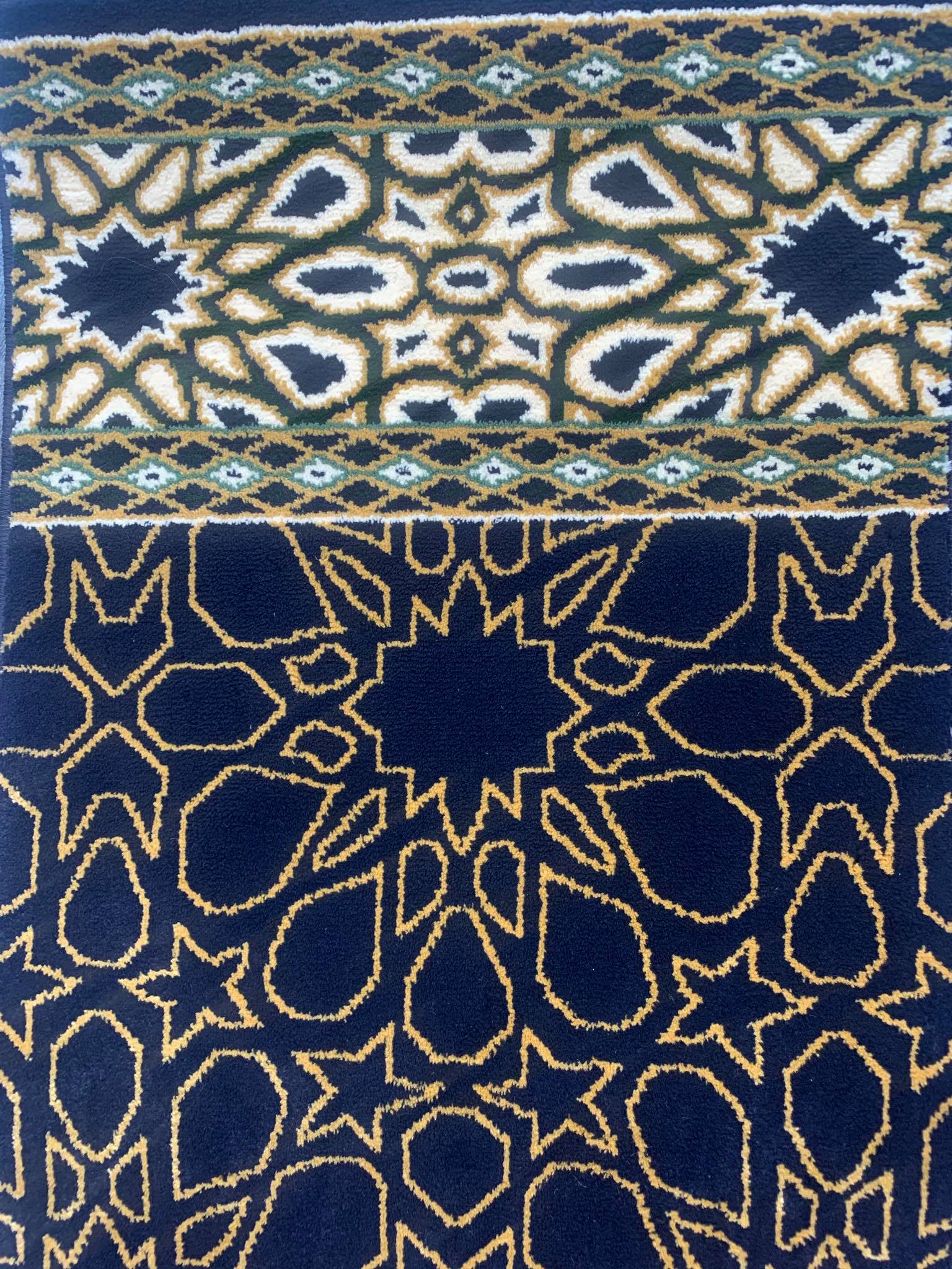 Spectra Mosque Carpet - Al Sor Crystal Dblue2020 Carpets