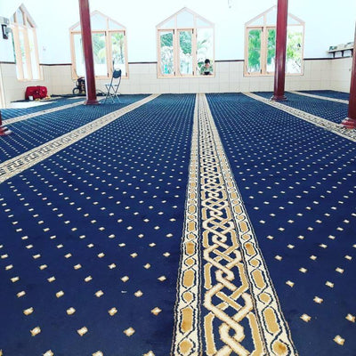 Spectra Mosque Carpet - Al Sor Crystal Dblue2020 Carpets