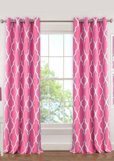 Curtains - Hot Pink 202010010 Curtains & Drapes