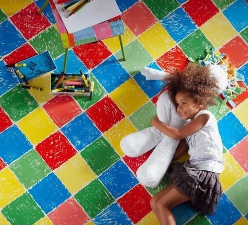 Vinyl Flooring Iconik 300 - Gribouille Multicolour Tvf5193 205 Vinyl Flooring