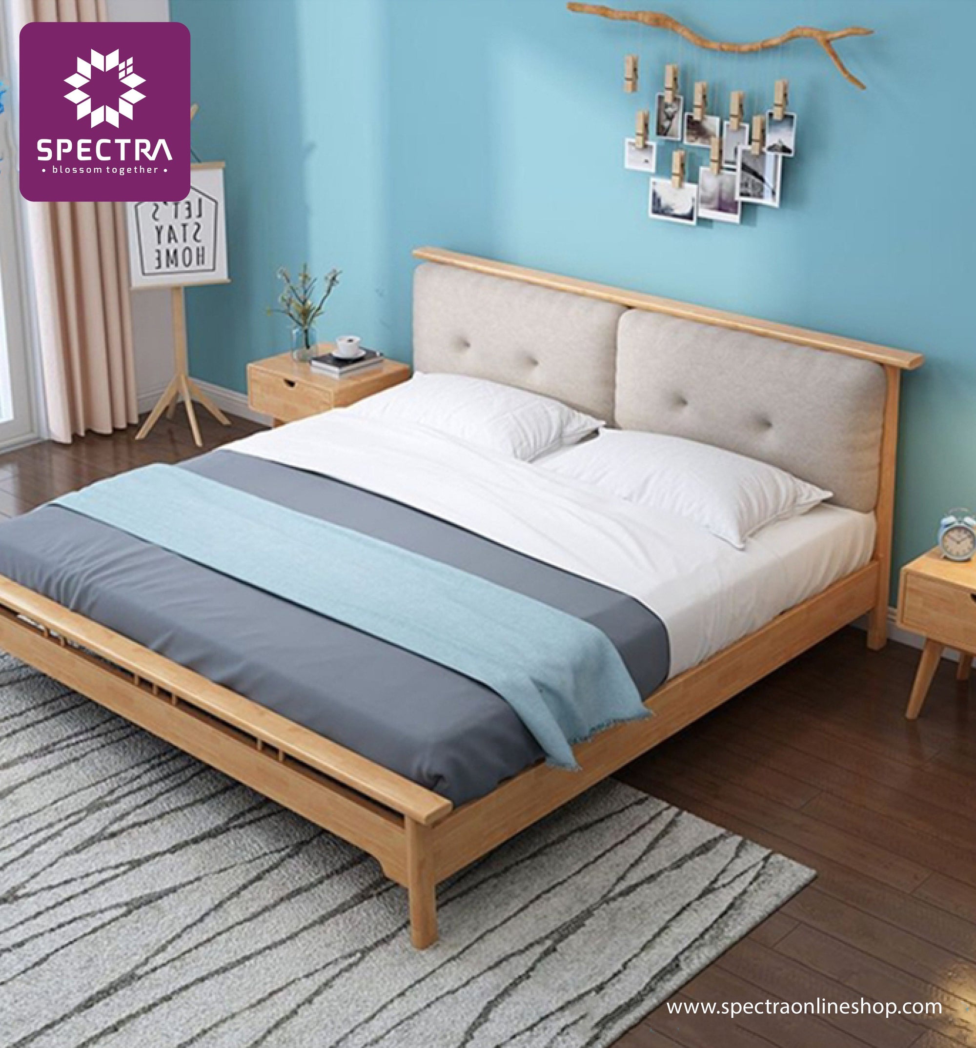 Spectra Wooden Bed Frame 2004 Bedroom