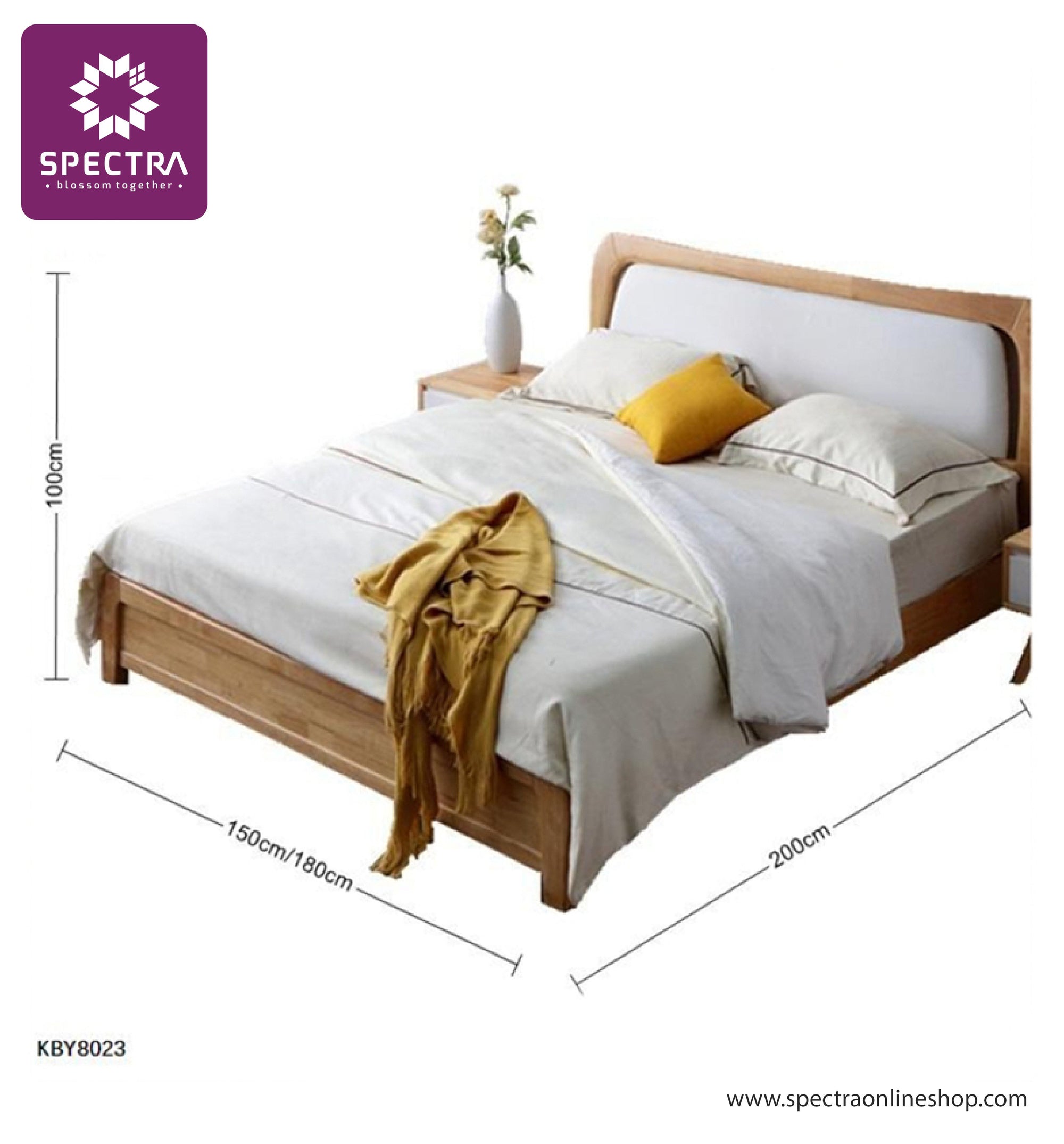 Spectra Wooden Bed Frame 2005 Bedroom