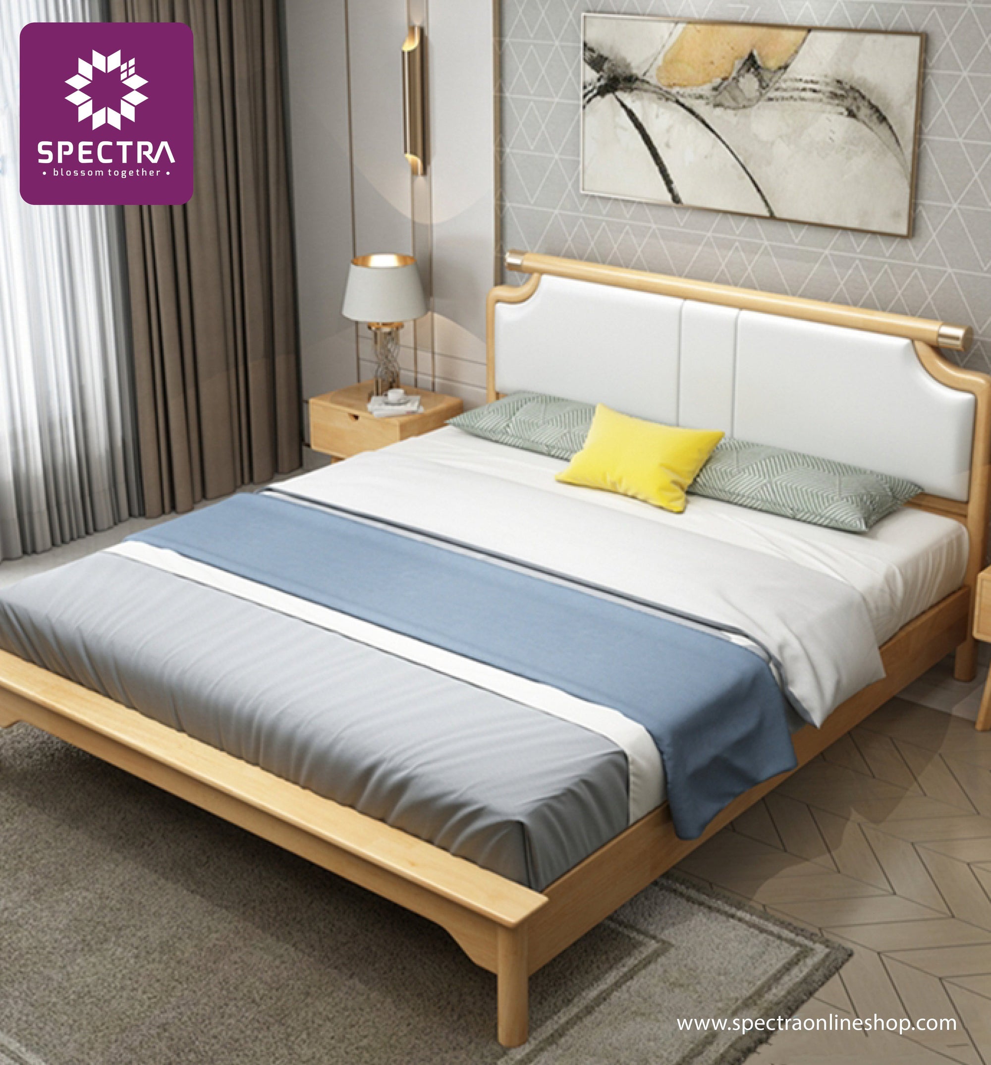 Spectra Wooden Bed Frame 2007 Bedroom