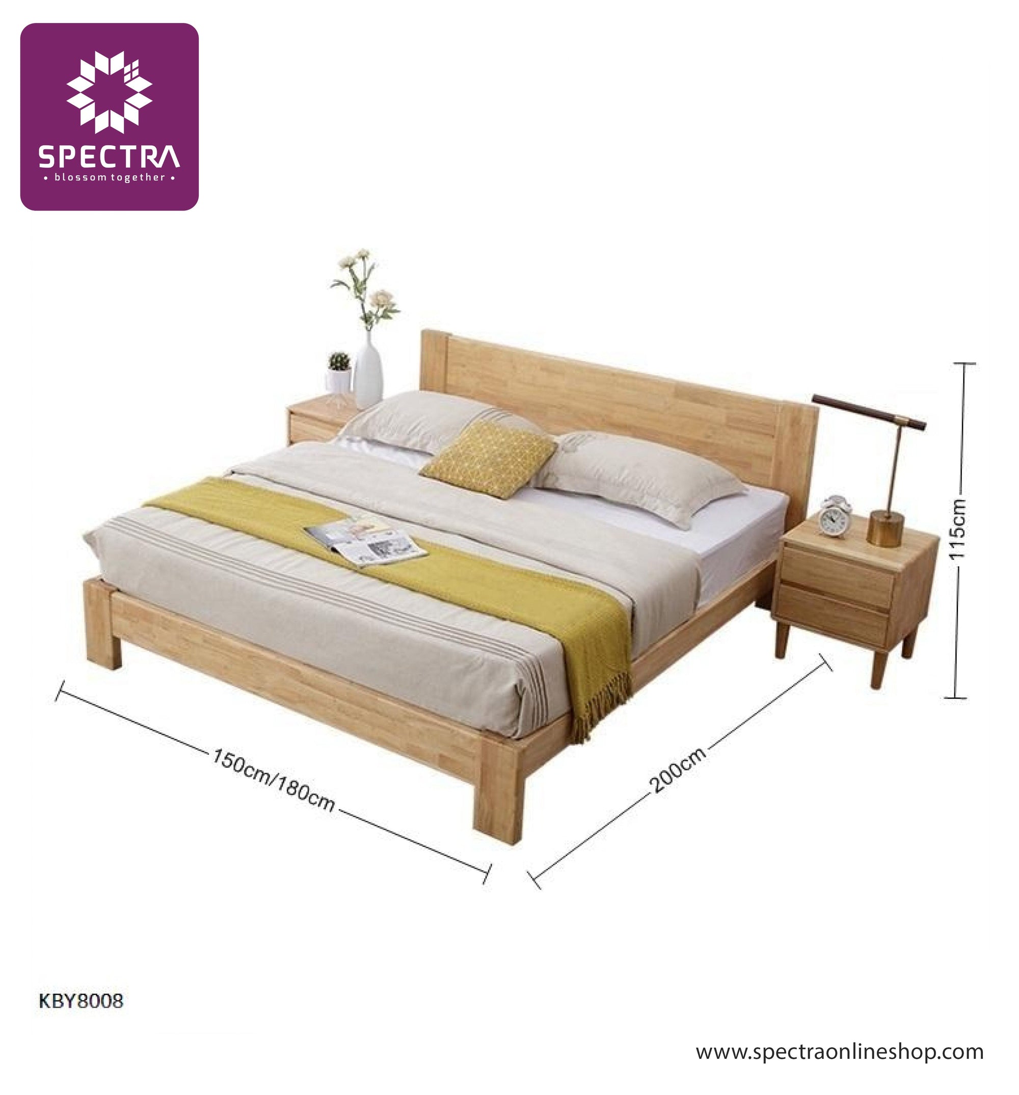 Spectra Wooden Bed Frame 2016 Bedroom