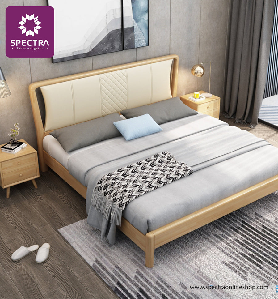 Spectra Wooden Bed Frame 2023 Bedroom