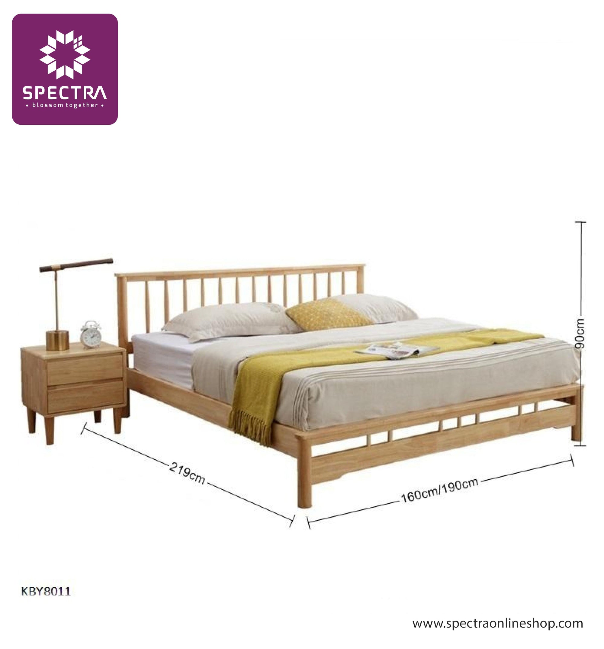 Spectra Wooden Bed Frame 2025 Bedroom