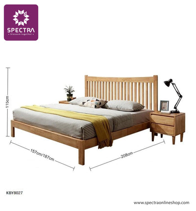 Spectra Wooden Bed Frame 2027 Bedroom