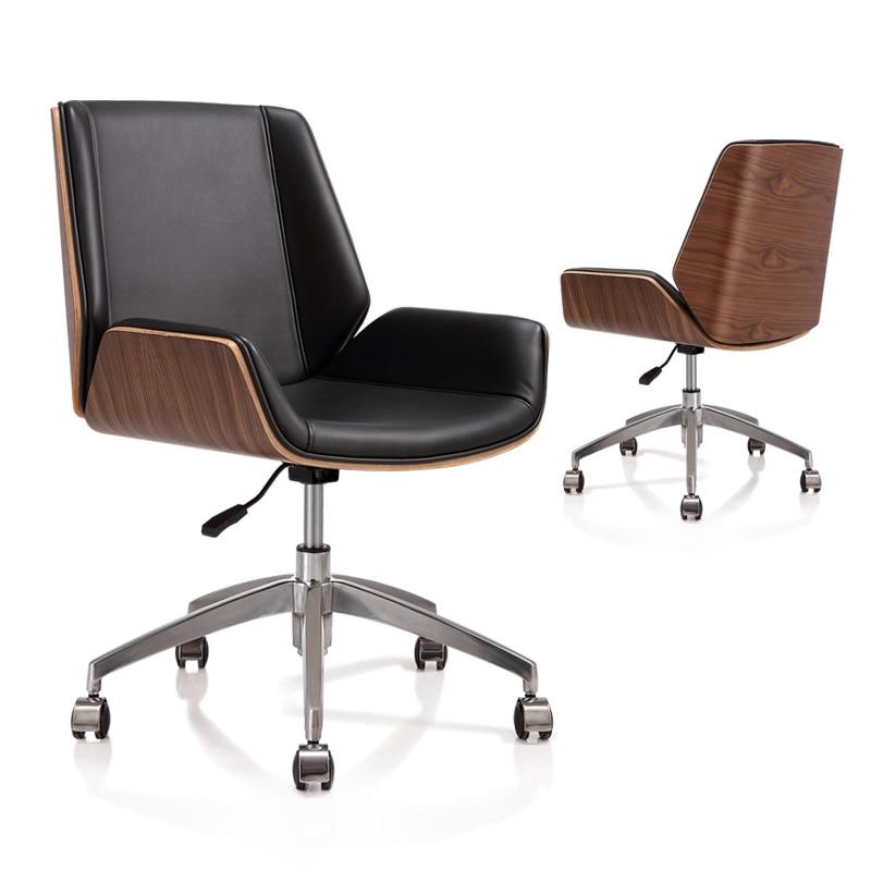 SPECTRA OFFICE CHAIR SPCH206 Mid Back Bentwood Swivel Office Chair