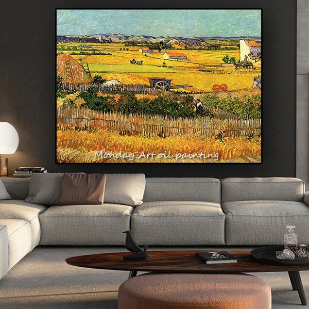 Wall Art:  Canvas Painting Swwa1562 Van Gogh Cafe Terrace At Night 90X120Cm / 02 Paintings