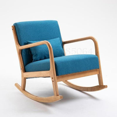 Nordic Solid Wood Rocking Chair Sparks Fy 4