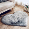 Sheep Skin Heart Rug Sprg707 Area Rugs