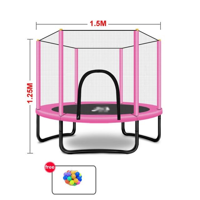 Mini Trampoline 60 Inch Red Trampoline