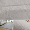 Rabbit Fur Rug 100X160Cm(39X63In) / Lightgray Area Rugs