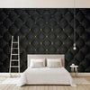 3D Black Luxury Leather Photo Wallpaper Wall Paper