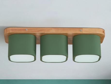 Modern Cube Nordic Style Led Lights Splt012 Triple Green Lights