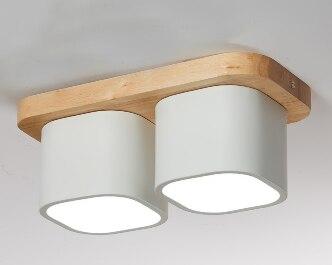 Modern Cube Nordic Style Led Lights Splt012 Double White Lights